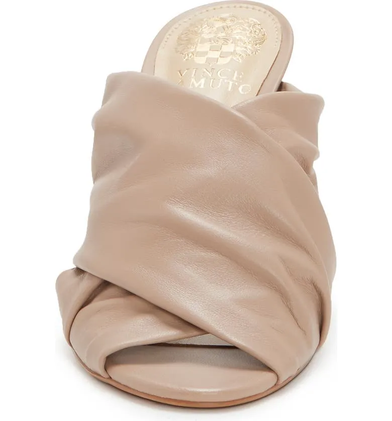 Slip-On Dress Camuto NOCCIOLA Bluetooth-enabled Nude Vince Open Clarstie Heel High Mules Superior-grade Toe