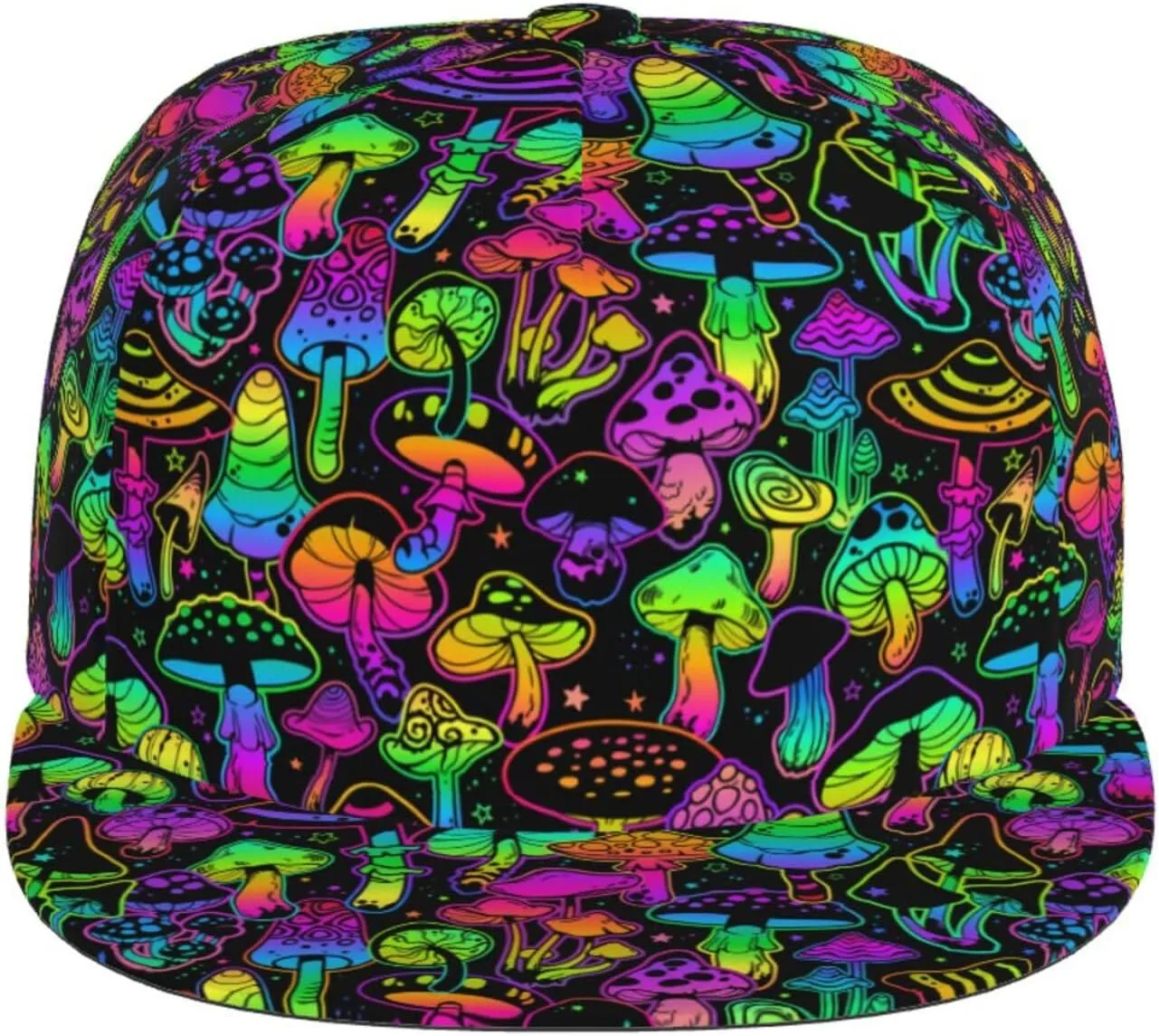 Snapback Hat for Men Women,Stylish Flat Bill Hat Baseball Caps Adjustable Flat Brim Hip Hop Baseball Hats
