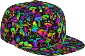 Snapback Hat for Men Women,Stylish Flat Bill Hat Baseball Caps Adjustable Flat Brim Hip Hop Baseball Hats