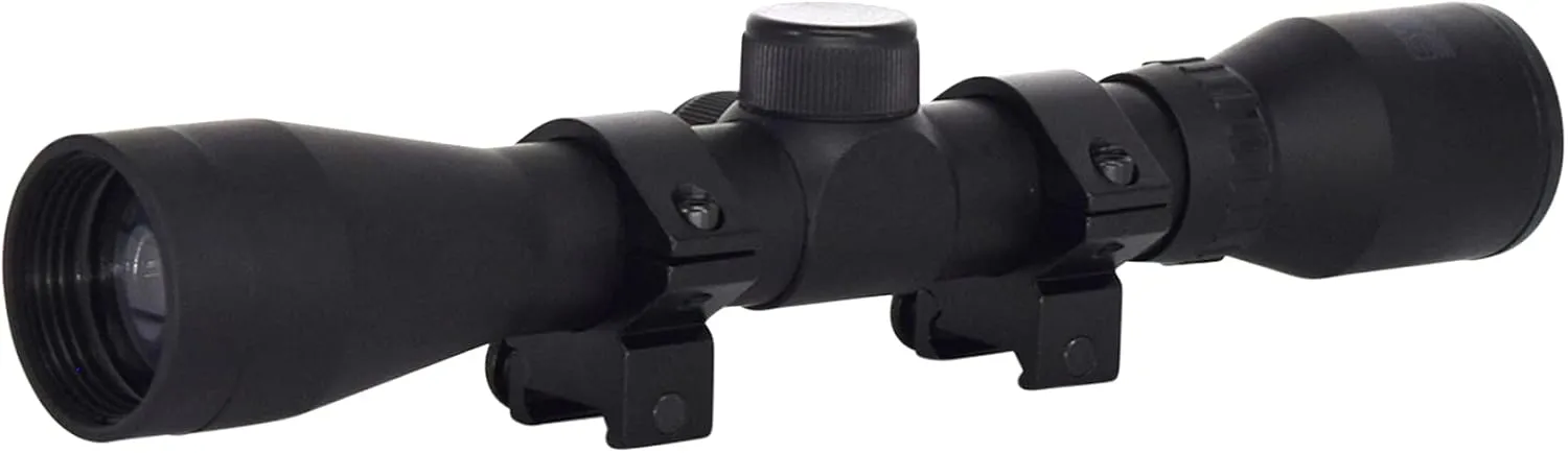 SoftAir Swiss Arms 4x32mm Airsoft Scope, Black, (63868)