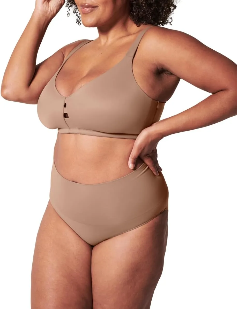 SPANX Low Profile Wireless Minimizer Bra - Minimize Breast Size by Up to 1 Inch - Breathable, Quick-Drying Fabric