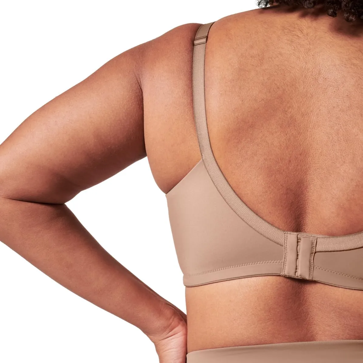 SPANX Low Profile Wireless Minimizer Bra - Minimize Breast Size by Up to 1 Inch - Breathable, Quick-Drying Fabric