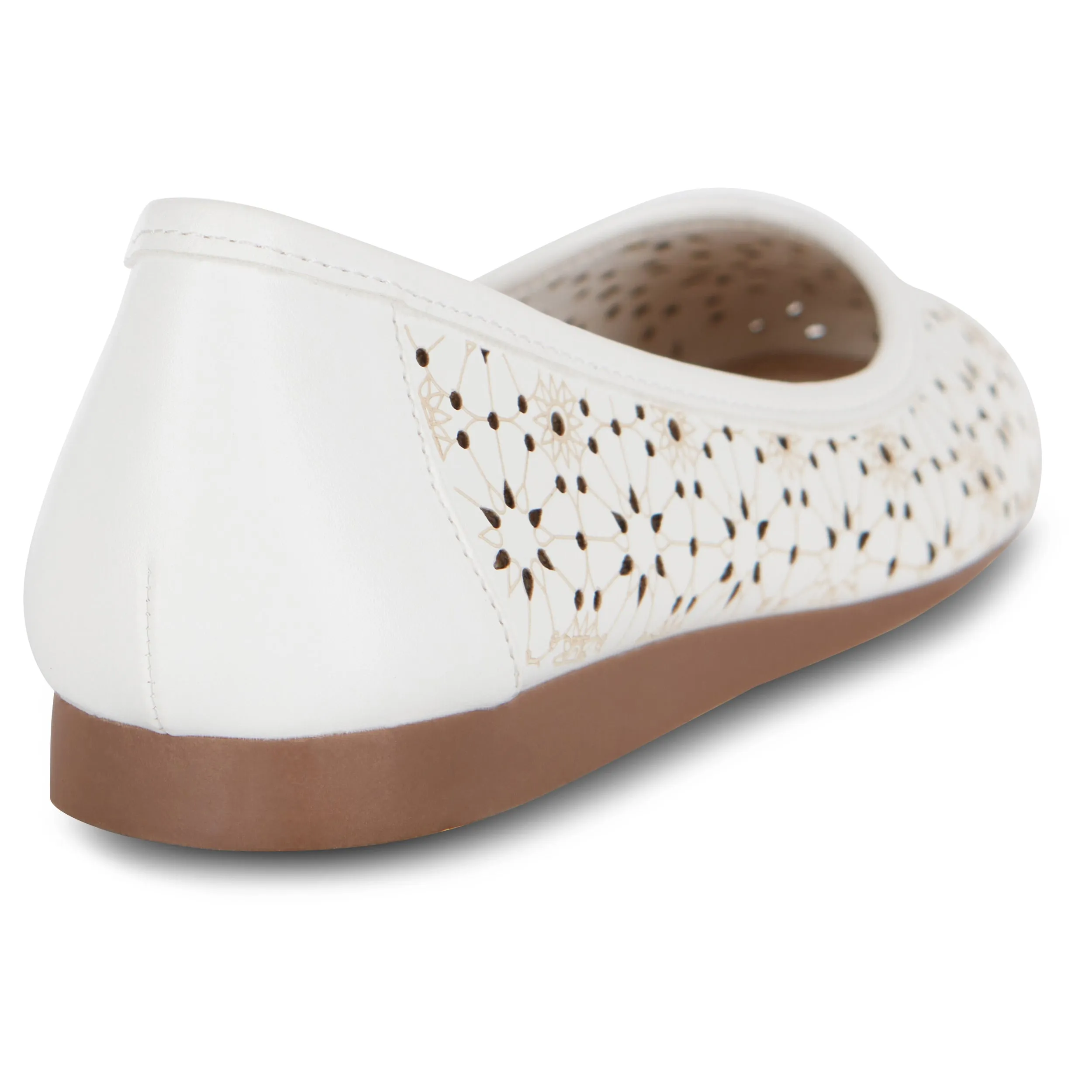 Square Toe Ballet Flat (Priscilla)
