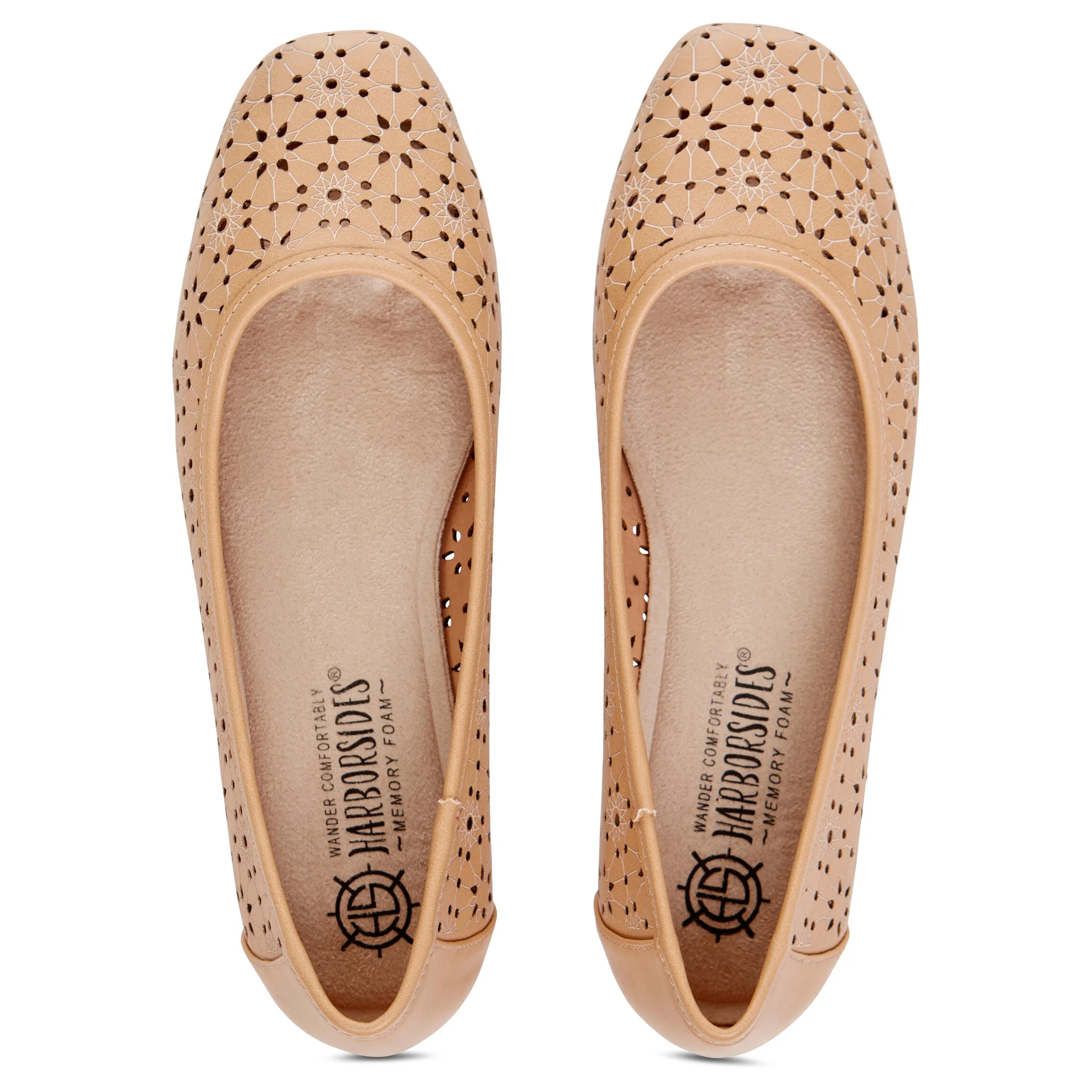 Square Toe Ballet Flat (Priscilla)