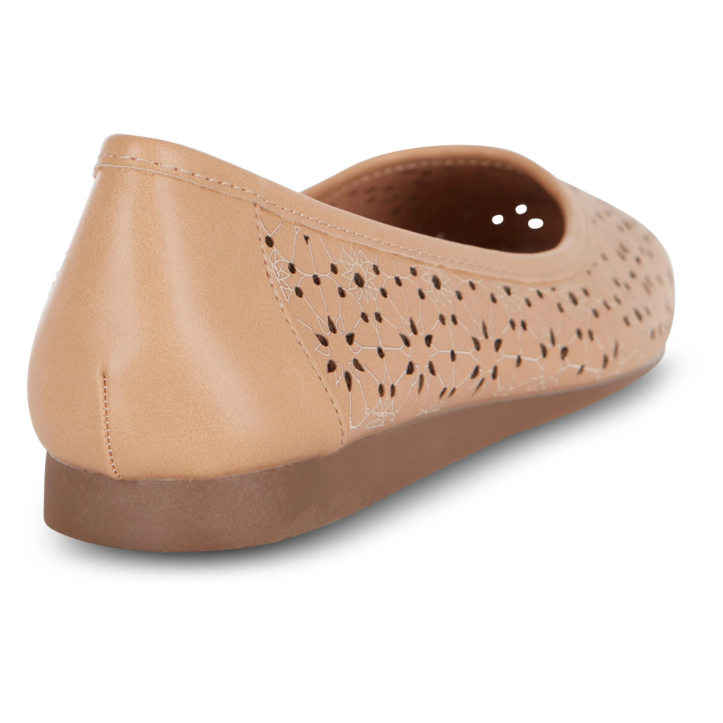 Square Toe Ballet Flat (Priscilla)