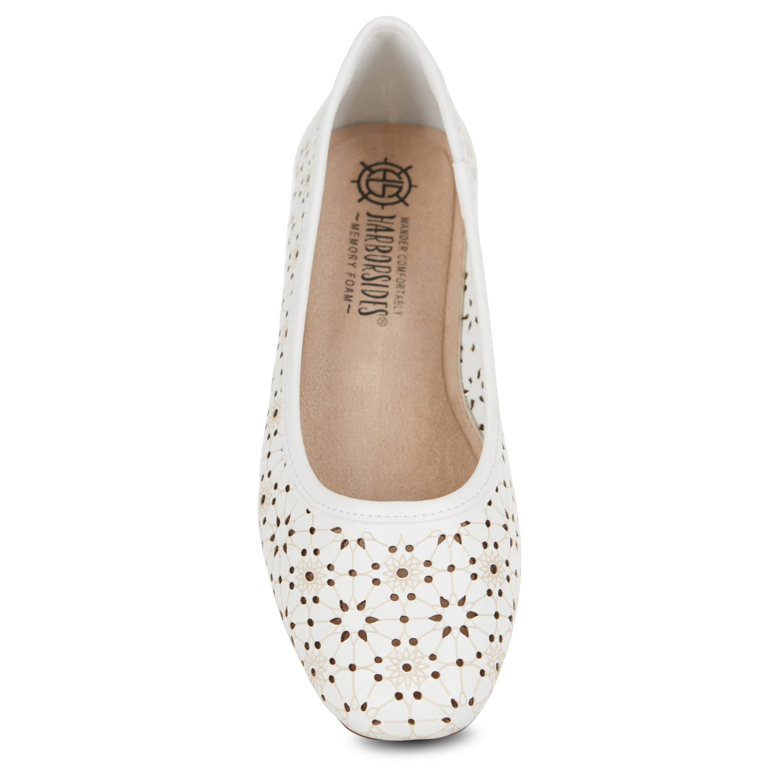 Square Toe Ballet Flat (Priscilla)