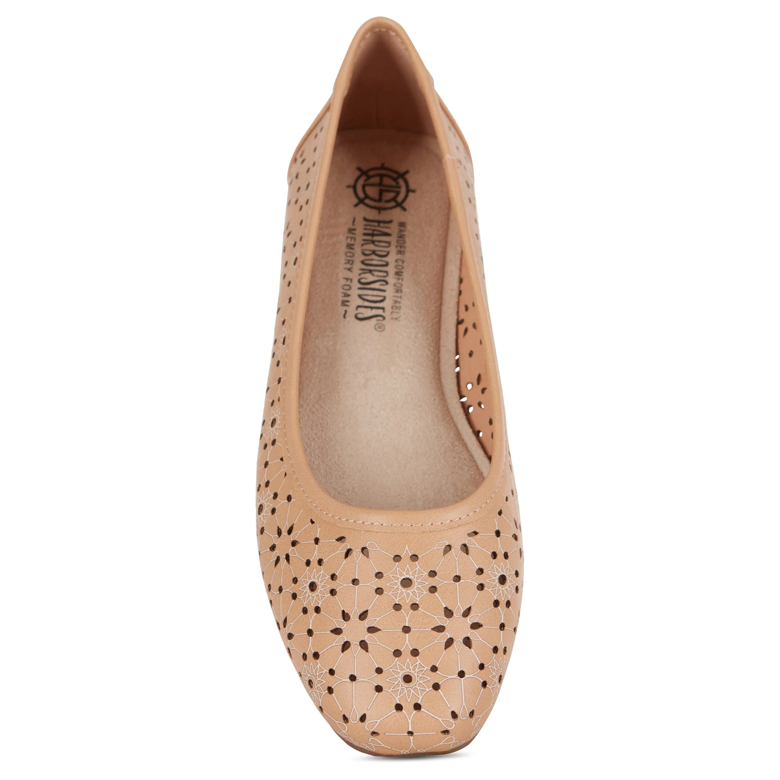 Square Toe Ballet Flat (Priscilla)