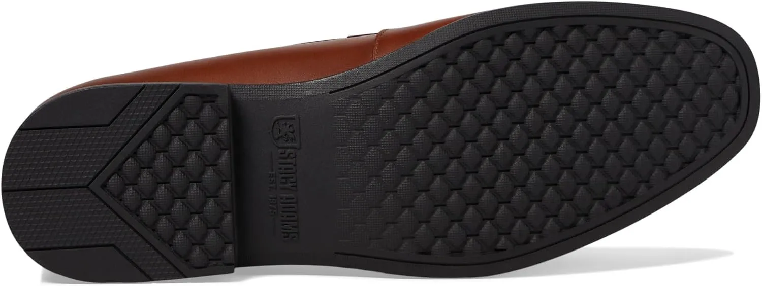 Stacy Adams Men's Rellaire Moc Toe Bit Slip on Loafer