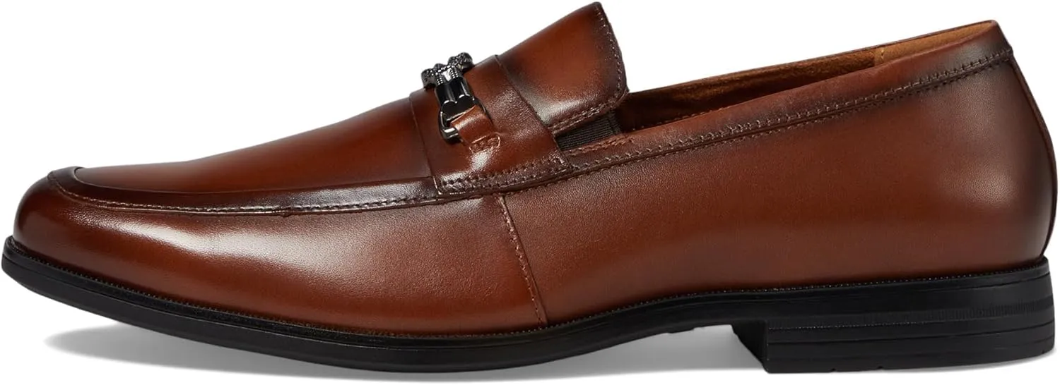 Stacy Adams Men's Rellaire Moc Toe Bit Slip on Loafer