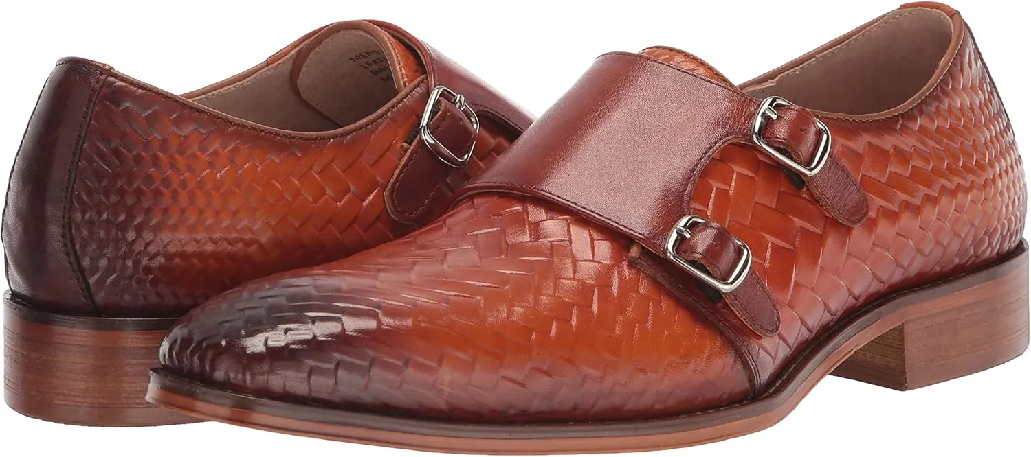 STACY ADAMS Men's Torrance Double Monk Strap Loafer