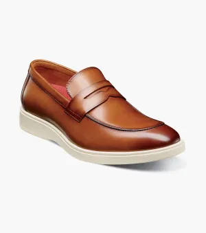 Stacy Adams Spencer Moc Toe Penny Slip On