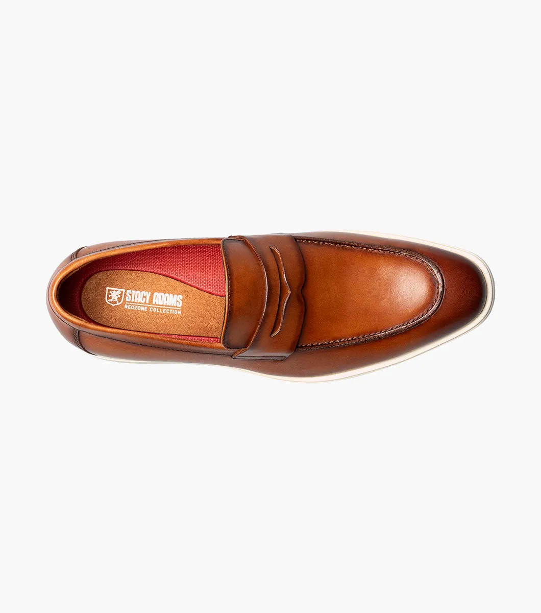 Stacy Adams Spencer Moc Toe Penny Slip On