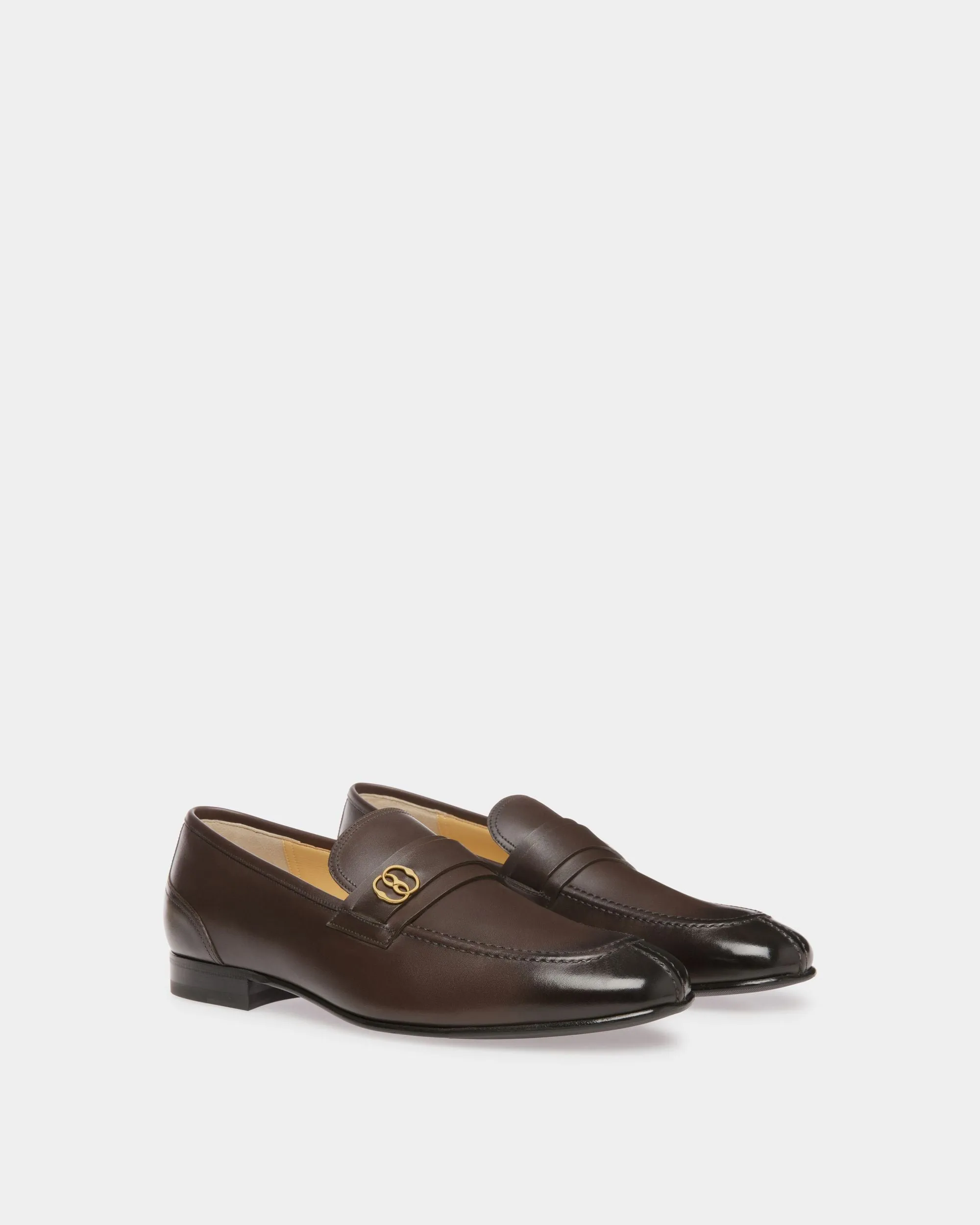 Suisse Loafers In Brown Leather