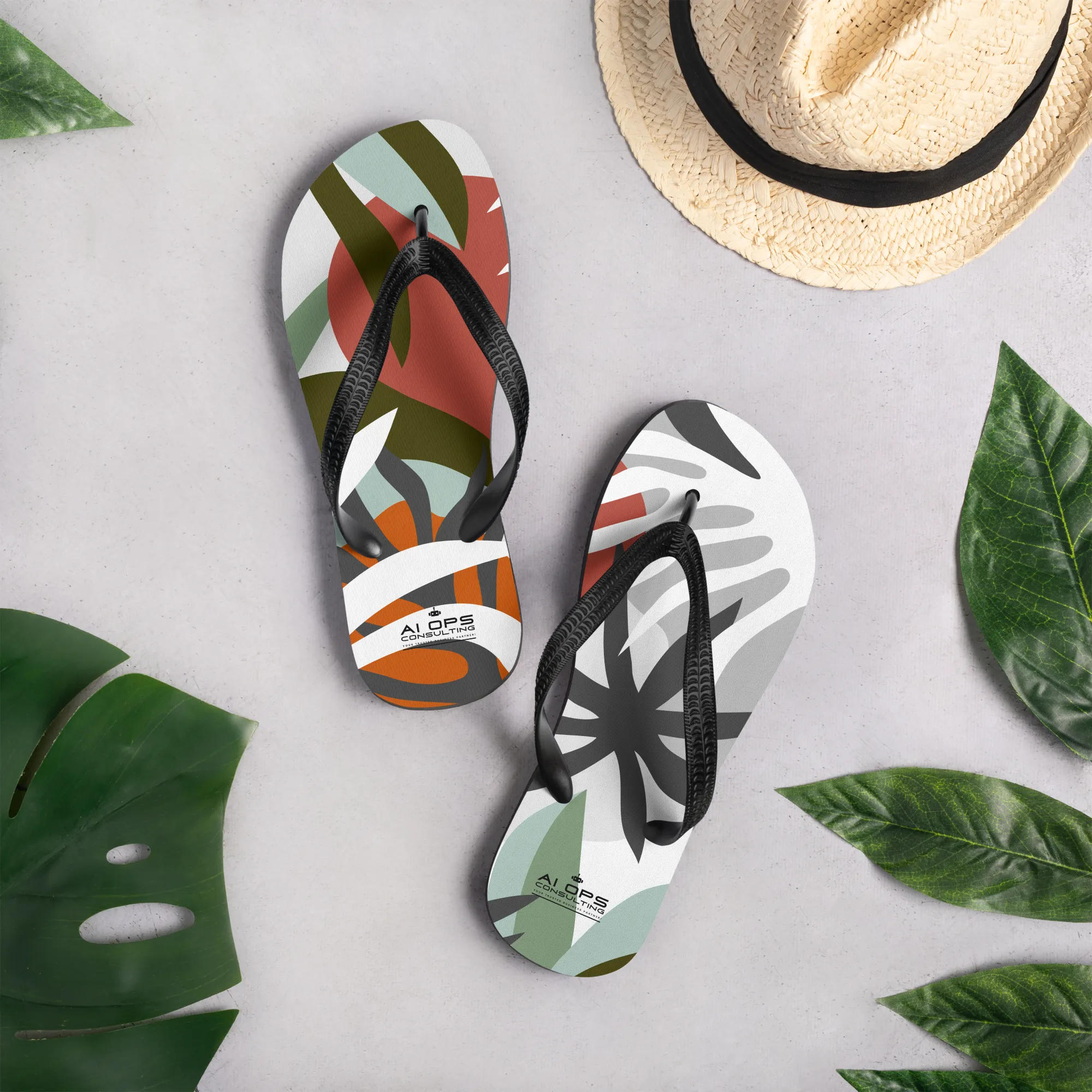 Summer Flip-Flops Limited stock Custom design