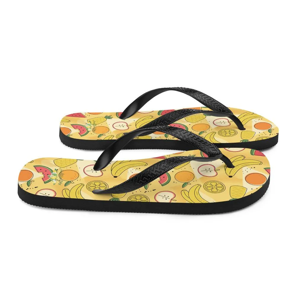 Summer Fruits Flip-Flops