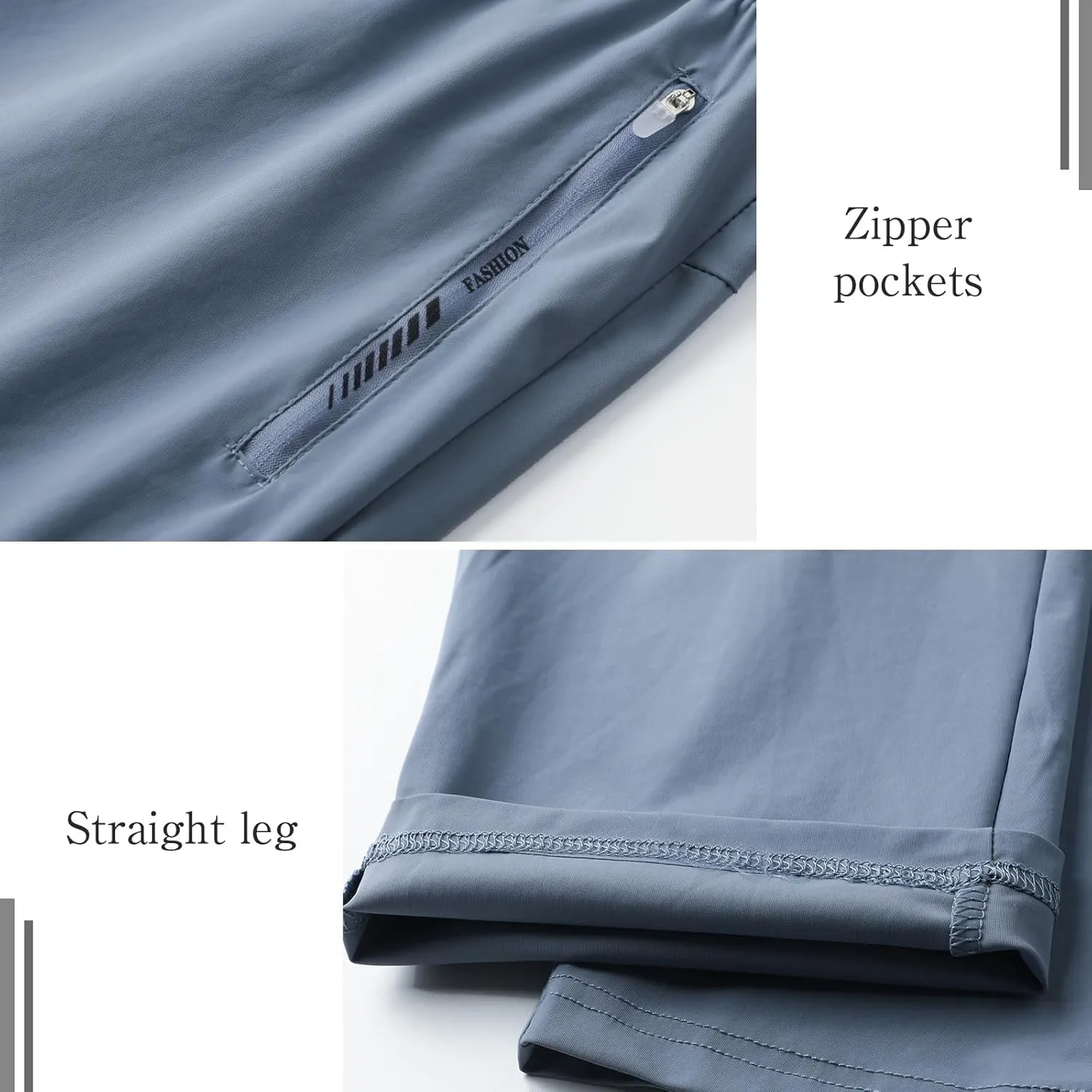 Surenow Womens Active Pants Stretch Breathable Casual Pants with Zip Pocket Lightweight Running Athletic Sweatpants for Women