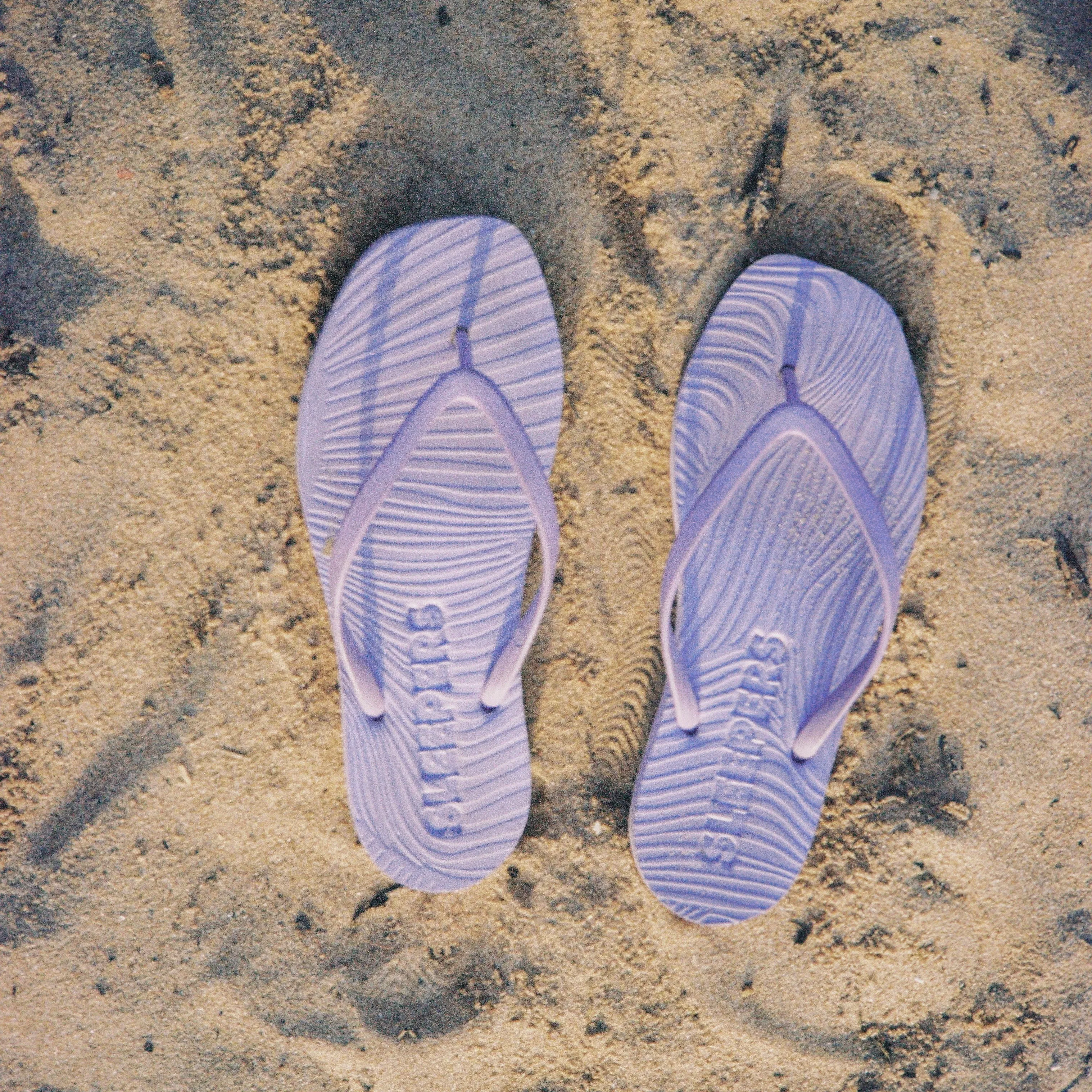 Tapered Lavender Flip Flop