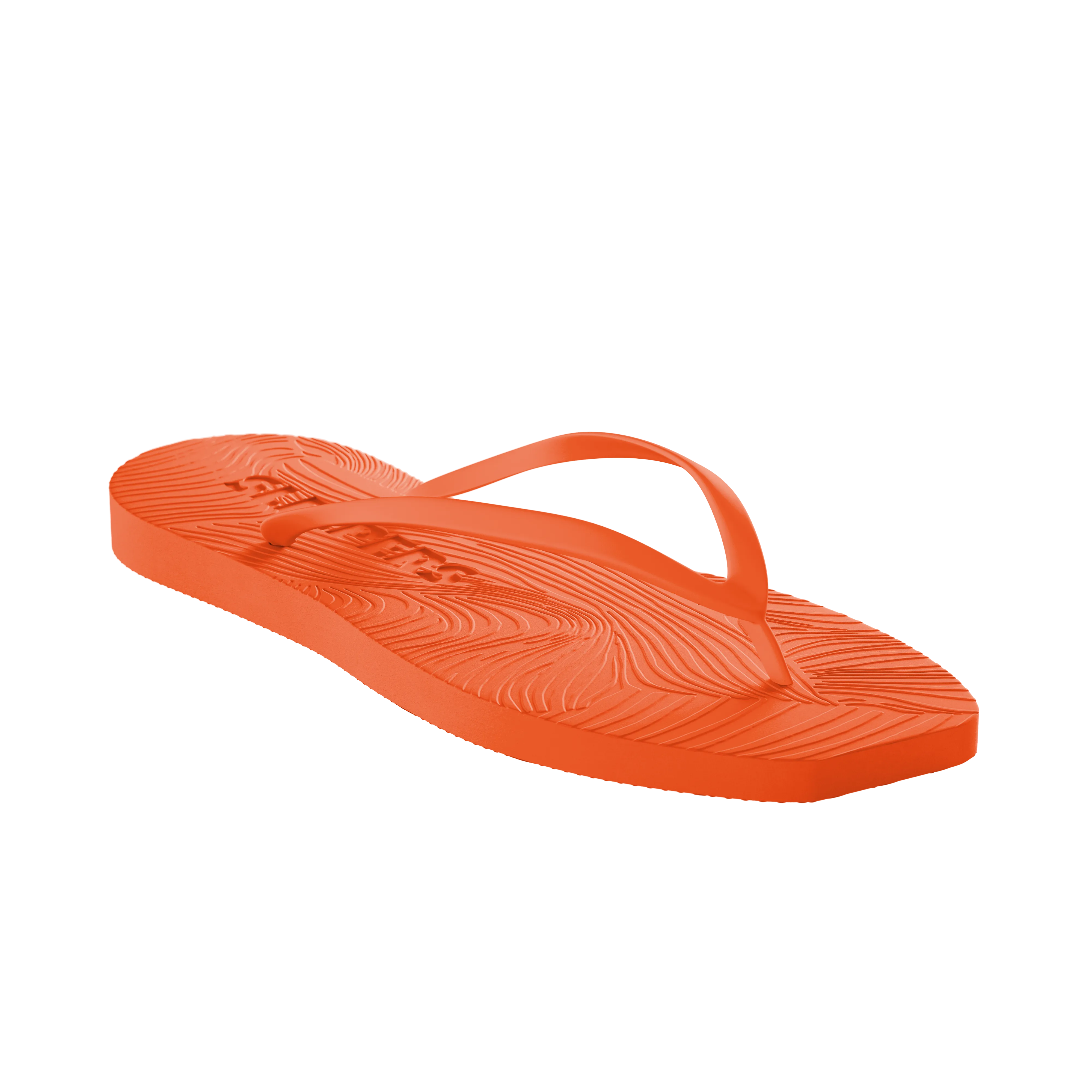 Tapered Orange Flip Flop