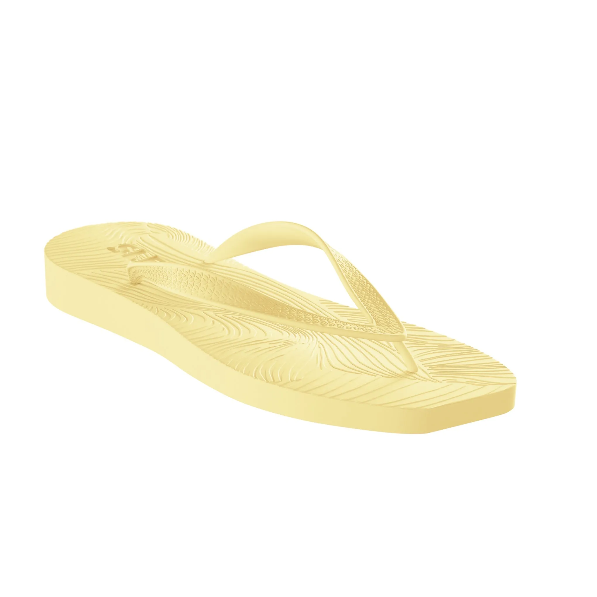 Tapered Platform Mellow Yellow Flip Flop