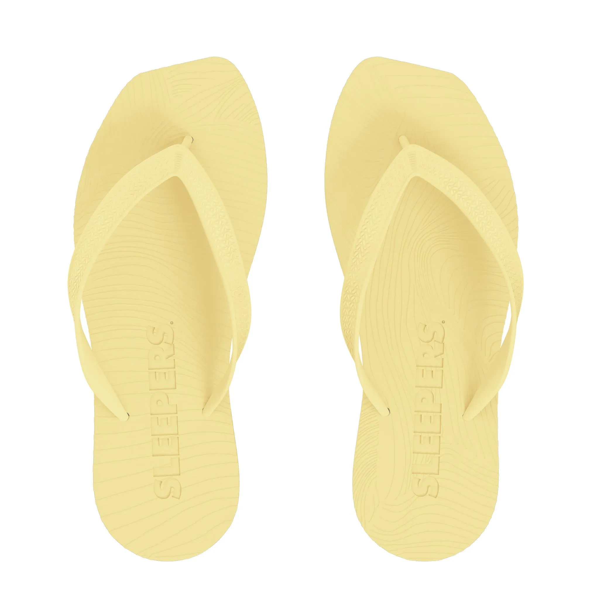 Tapered Platform Mellow Yellow Flip Flop