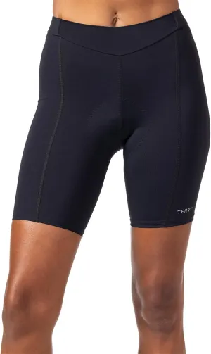 Terry Cycling New Bella Free (Silicone-Free Version) Bike Shorts Womens Padded Bike Shorts for Women Cycling 8.5" Inseam