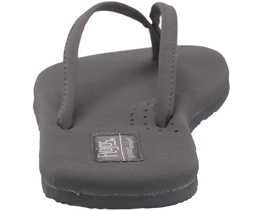 Thong Flojos Clean-lined 2.0 Flops Slip Slide On Sandals Vintage Holiday markdown Flip Charcoal Fiesta Flat