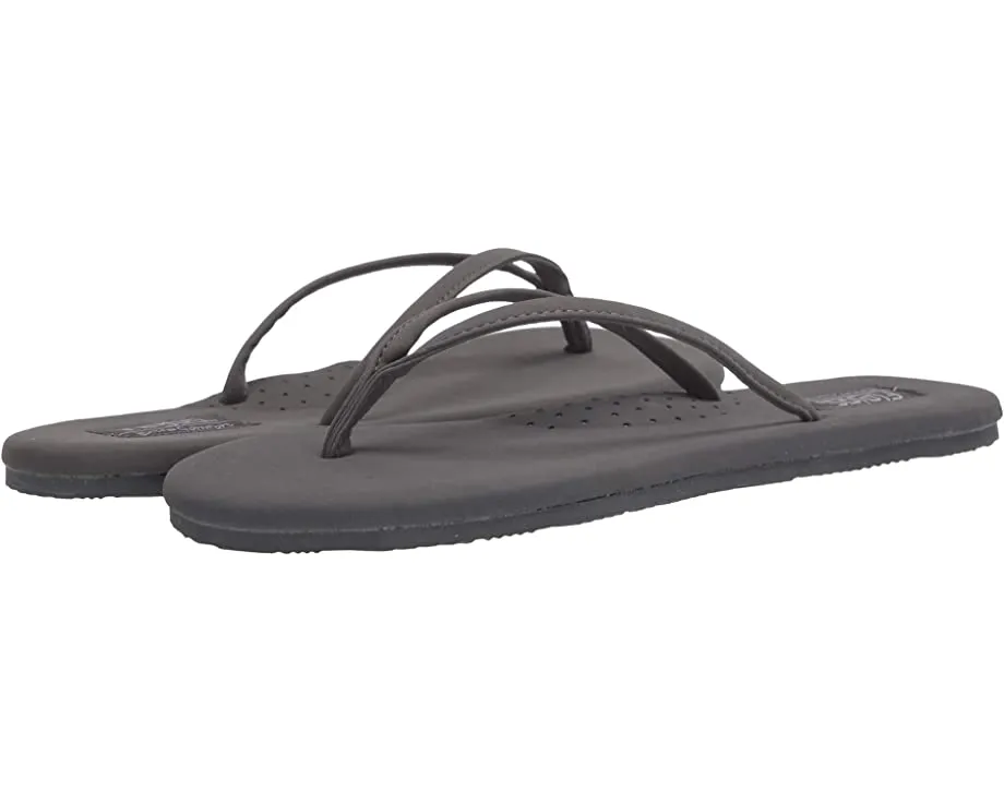 Thong Flojos Clean-lined 2.0 Flops Slip Slide On Sandals Vintage Holiday markdown Flip Charcoal Fiesta Flat
