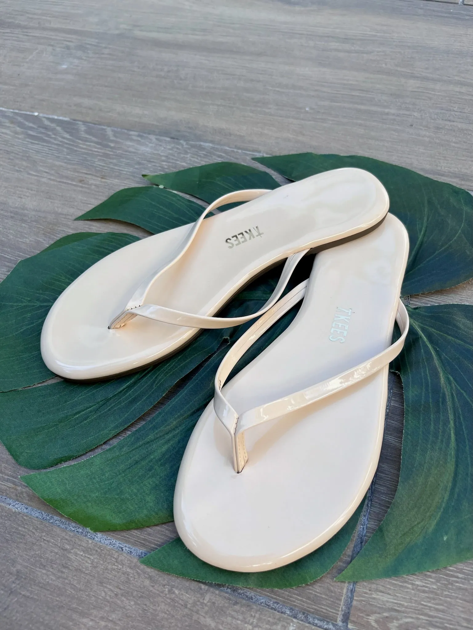 Tkees Gloss Linen Sandal