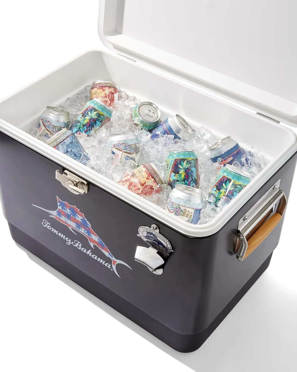 Tommy Bahama 54 Quart Portable Cooler with Bottle Opener