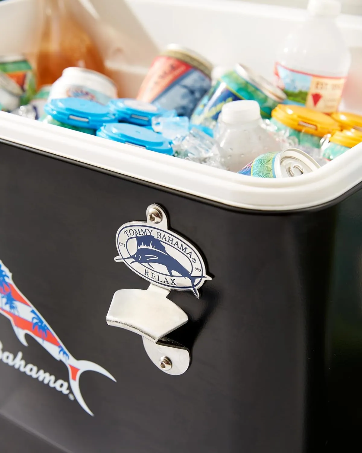 Tommy Bahama 54 Quart Portable Cooler with Bottle Opener