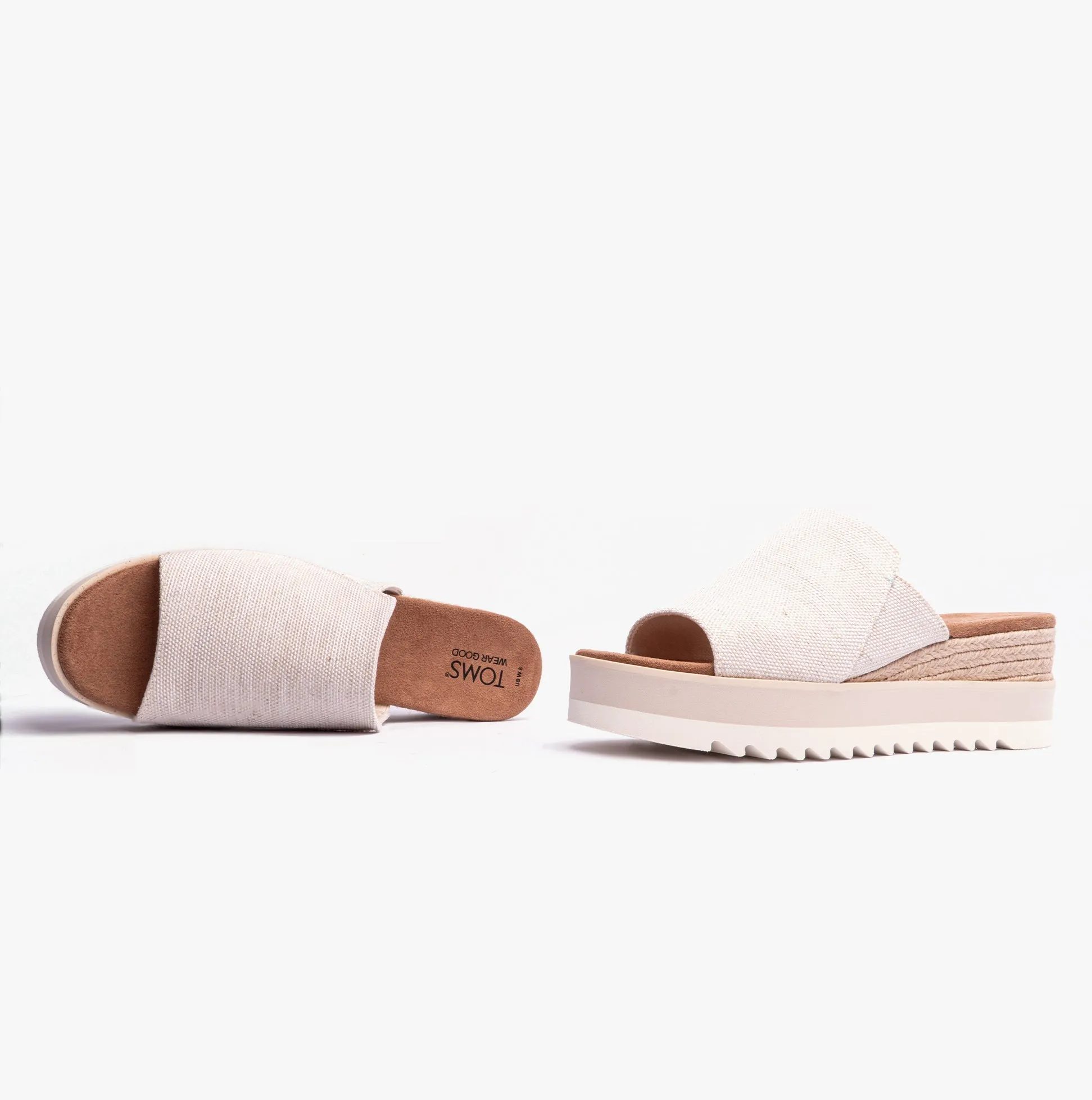 TOMS DIANA MULE Womens Sandals Natural