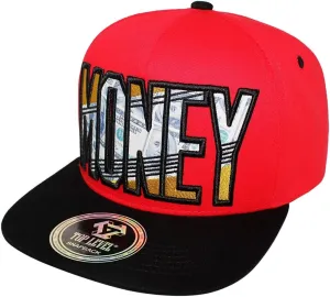 TOP Level Men's Adjustable Cotton Snapback Cap 6 (Various Unique Hat Designs Available)
