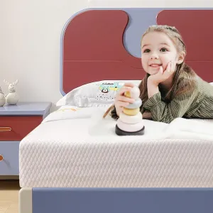 Twin Mattress 6 Inch Memory Foam Colchones Bed in a Box Medium Firm Cooling Gel Green Tea Twin Size Mattress with Breathable Soft Fabric Cover CertiPUR-US Pressure Relief