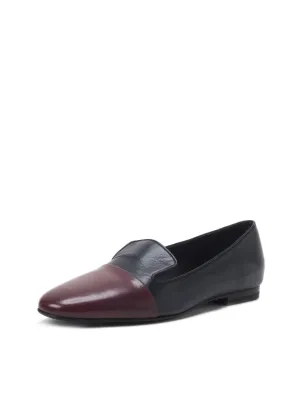 Two Tone Leather Loafer