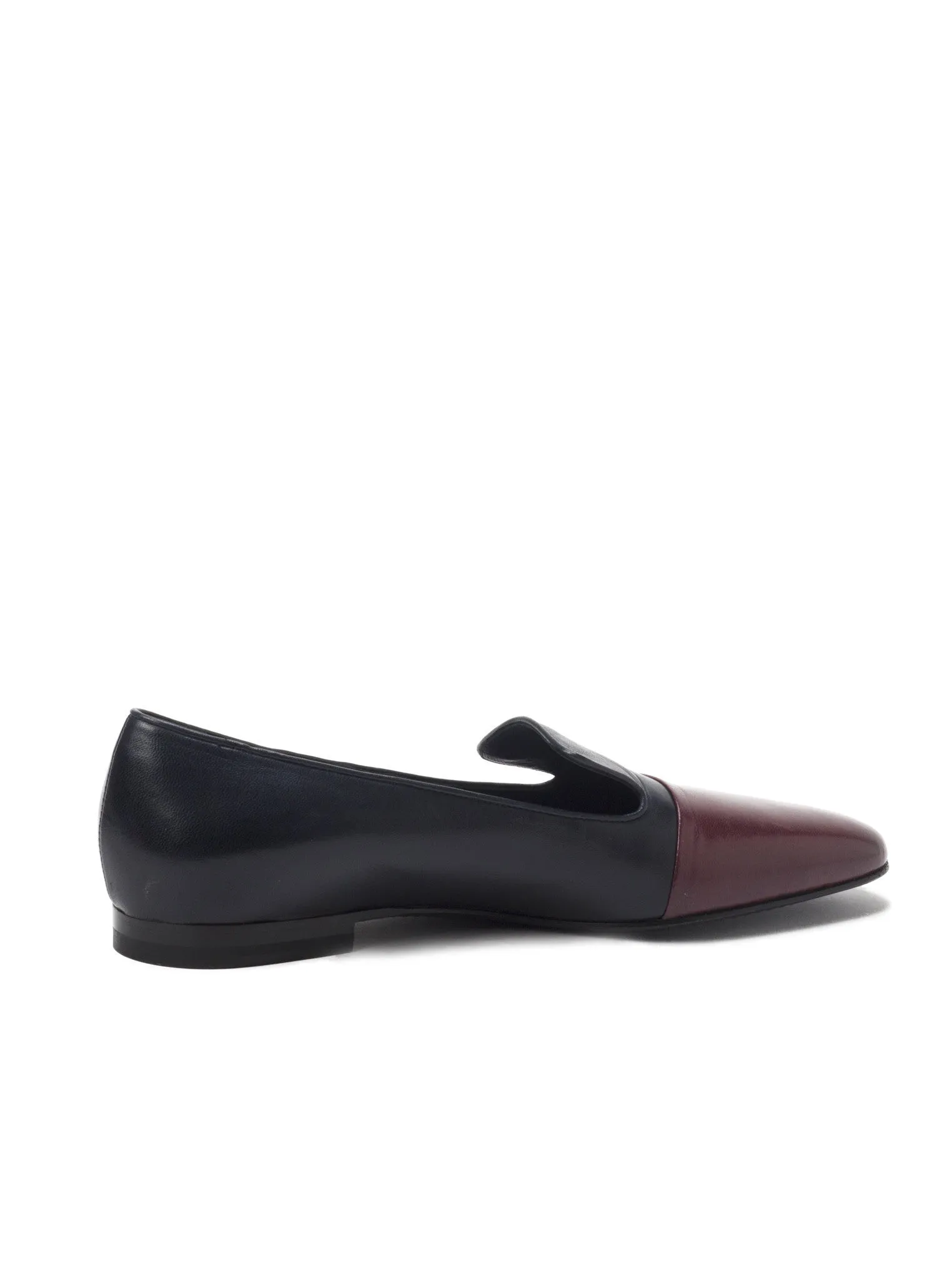 Two Tone Leather Loafer