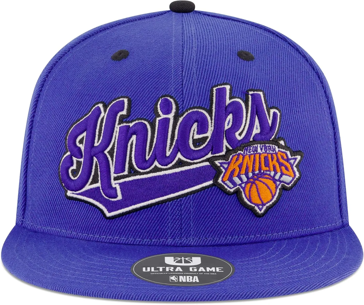 Ultra Game Youth NBA Official 8-20 Snap Back 3D Embroidered Team Logo Baseball Cap Hat