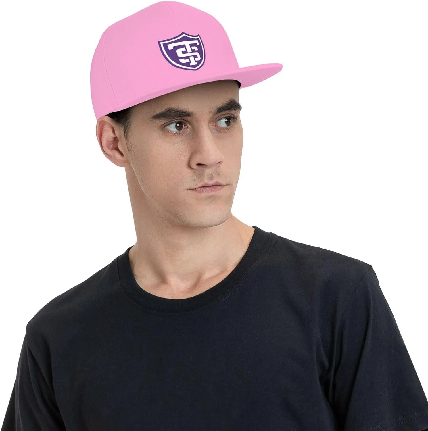 University of St Thomas Hats for Men Flat Bill Fitted Caps Hiphop Rap Adjustable Baseball Trucker Dad Hat