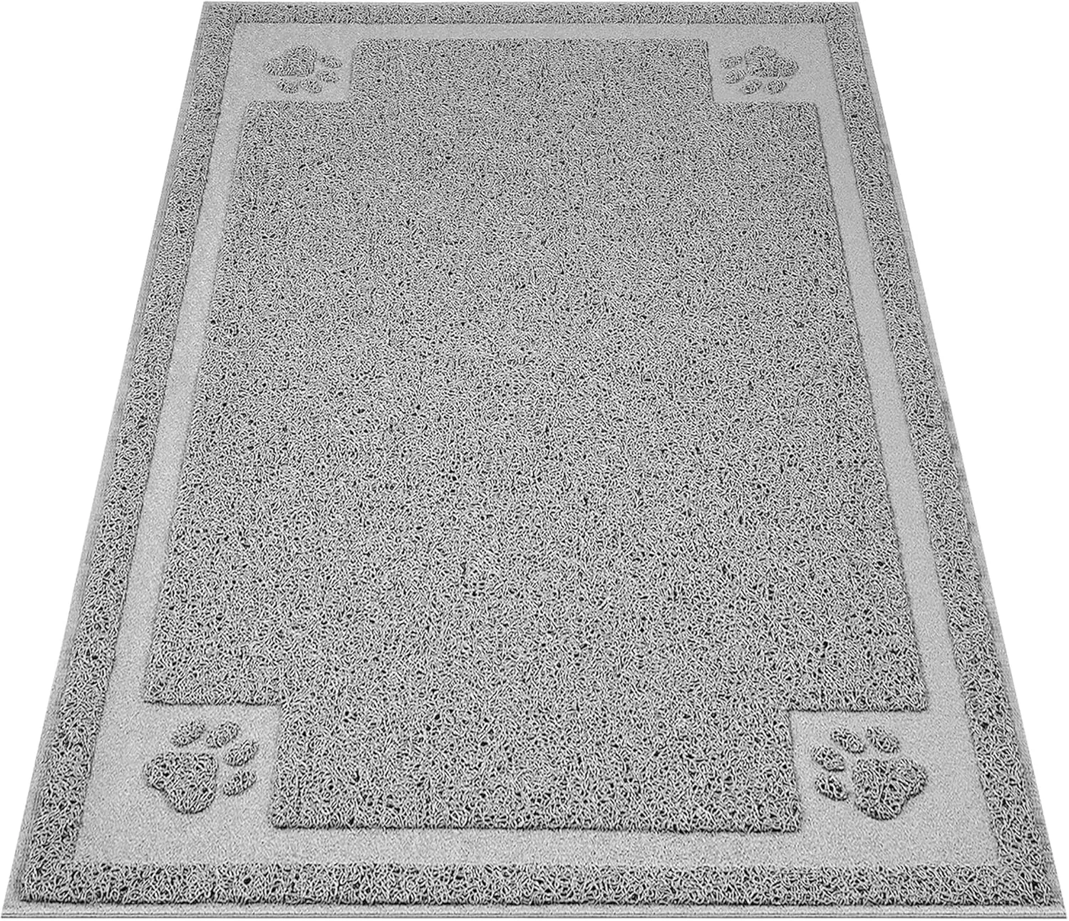 UPSKY Large Cat Litter Mat Trapper 35"×23" Traps Litter from Box and Paws Scatter Control for Litter Box Soft on Sensitive Kitty Paws Easy to Clean