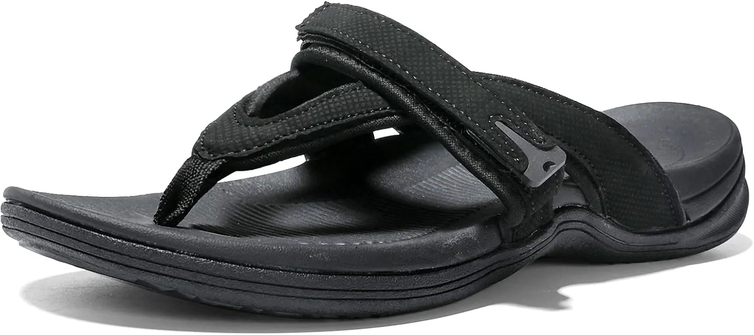 UTENAG Womens Arch Support Flip Flops Comfortable Orthotic Thong Sandals