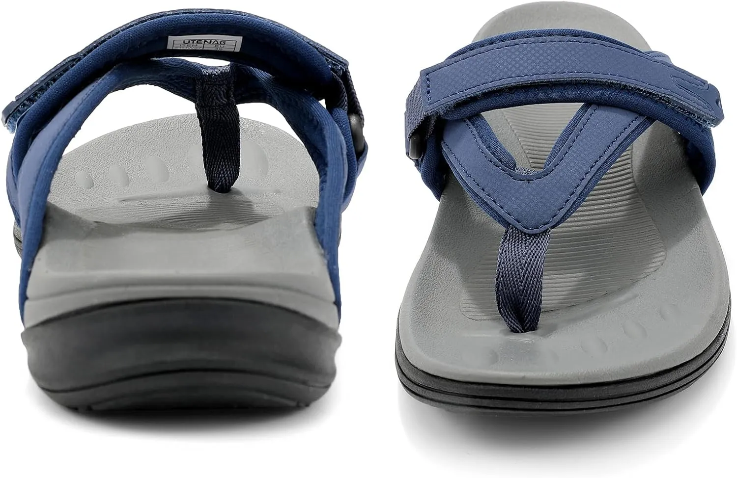 UTENAG Womens Arch Support Flip Flops Comfortable Orthotic Thong Sandals