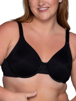 Vanity Fair Women's Beauty Back Smoothing Minimizer Bra, Minimizes Bust Line up to 1.5", Non Padded Cups up to H