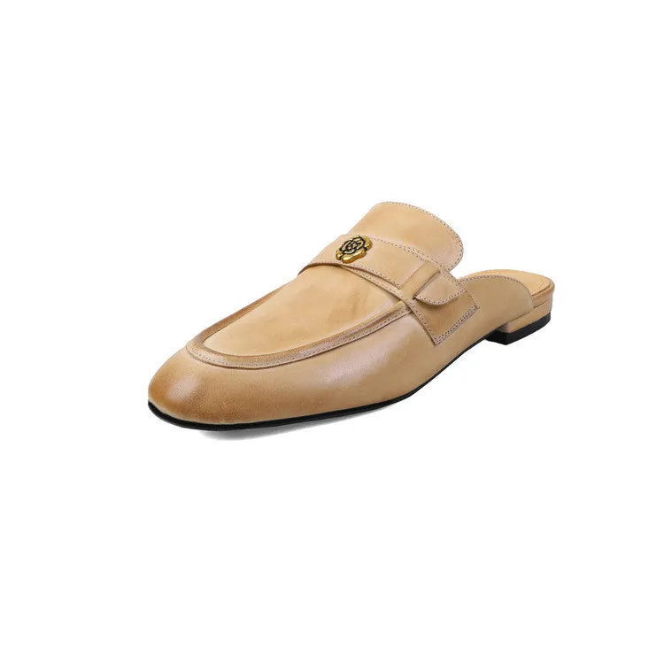 VINTAGE MULE SHOES FLAT LADIES