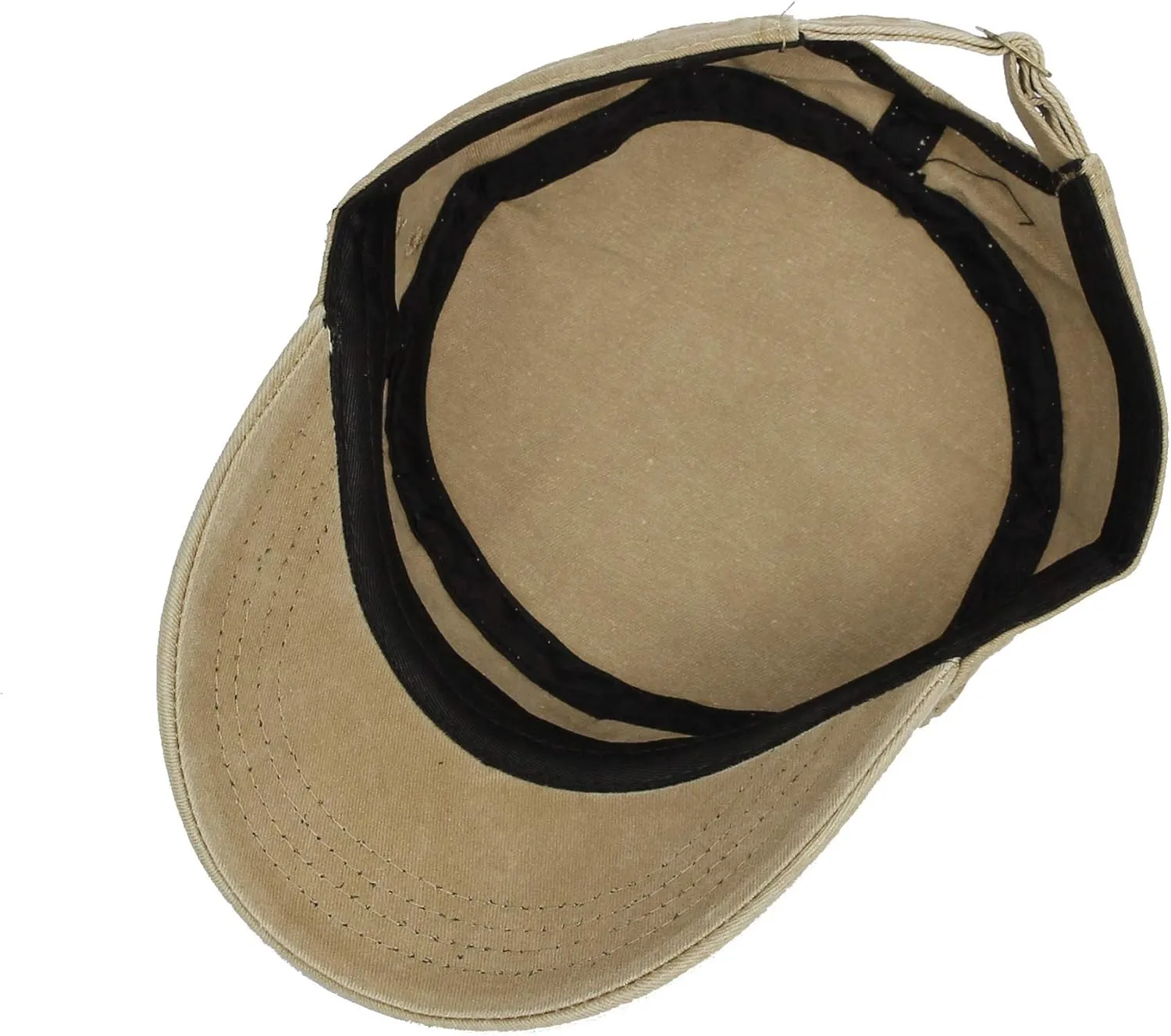 WITHMOONS Washed Cotton Cadet Cap Vintage Military Army Hat Mens Womens KZ40037