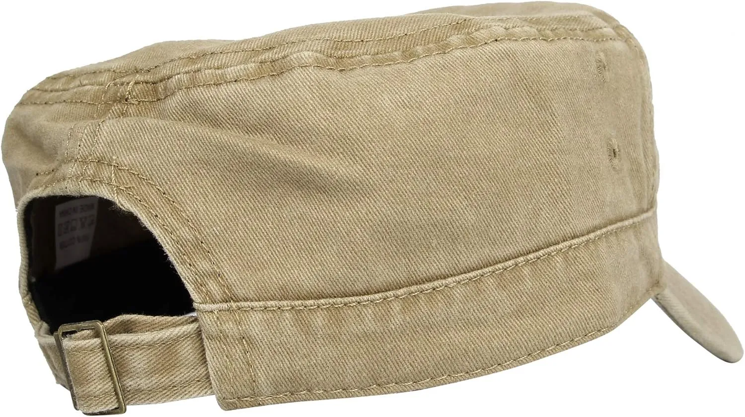 WITHMOONS Washed Cotton Cadet Cap Vintage Military Army Hat Mens Womens KZ40037