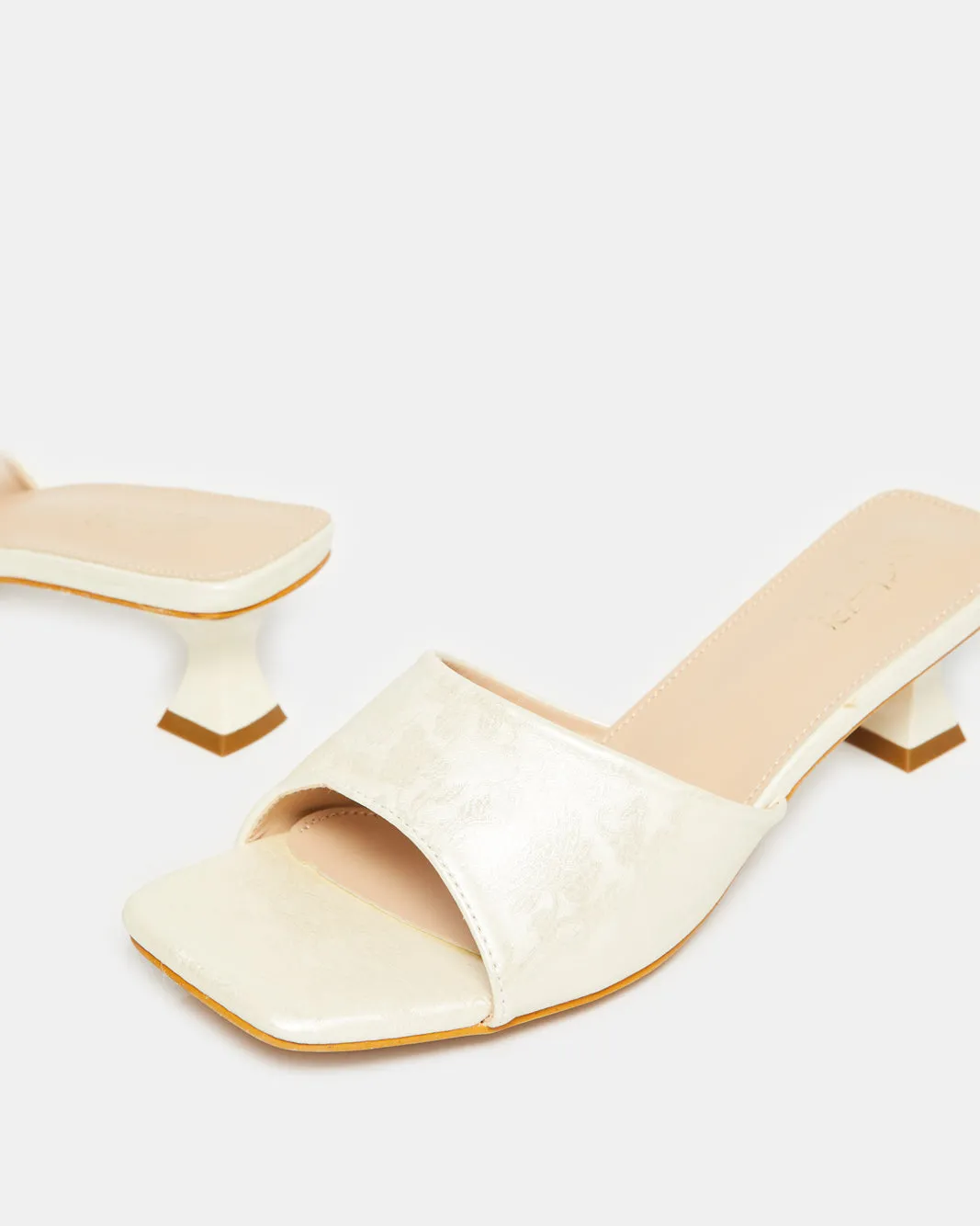 Women Beige Mule