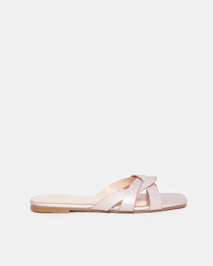 Women Gold Embellished Trim Mule