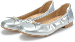 Women's Comfortable Ballet Flats Round Toe Flat Shoes for Women Bow Dressy Flats Shoes with Arch Support Insole