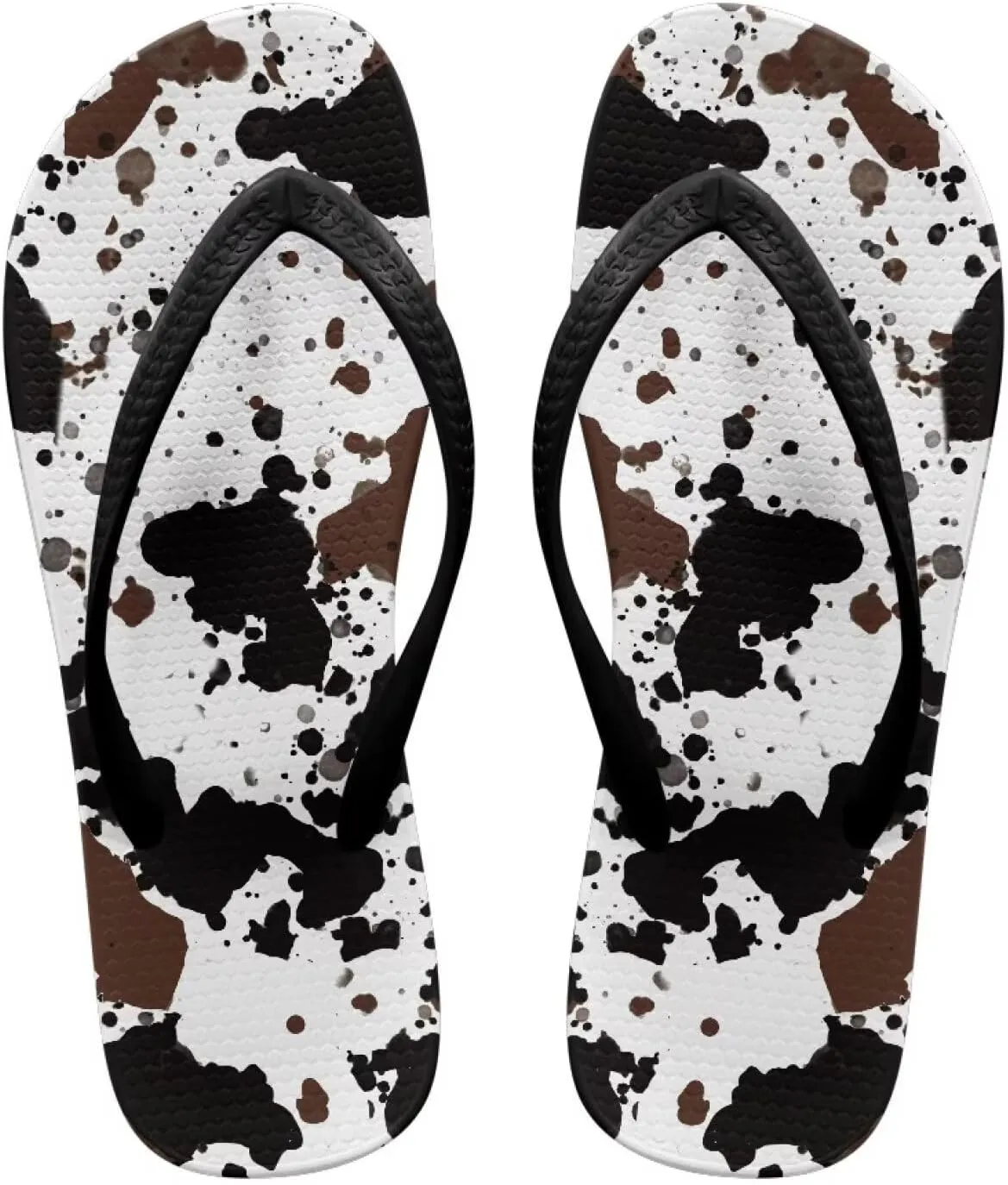 Womens Flip Flops Comfortable Walking Thong Sandals with Arch Support Slip On Shower Shoes Indoor Outdoor for Summer