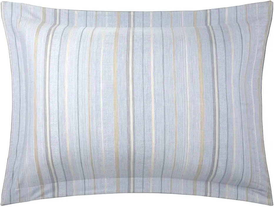 Yves Delorme Ombree Multicolor Standard 20 x 30 in Sham - Extra Soft and Warm Luxury Sheets, 100% Natural Organic French Bed Linens - Breathable and Durable